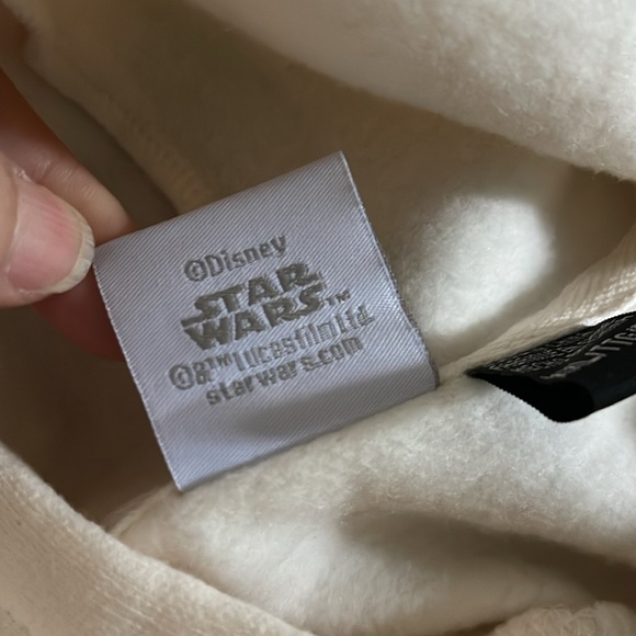 Disney 100 Star Wars Hoodie Sweatshirt Shirt Tie Fighter Falcon Hans Solo XXL - Picture 8 of 10